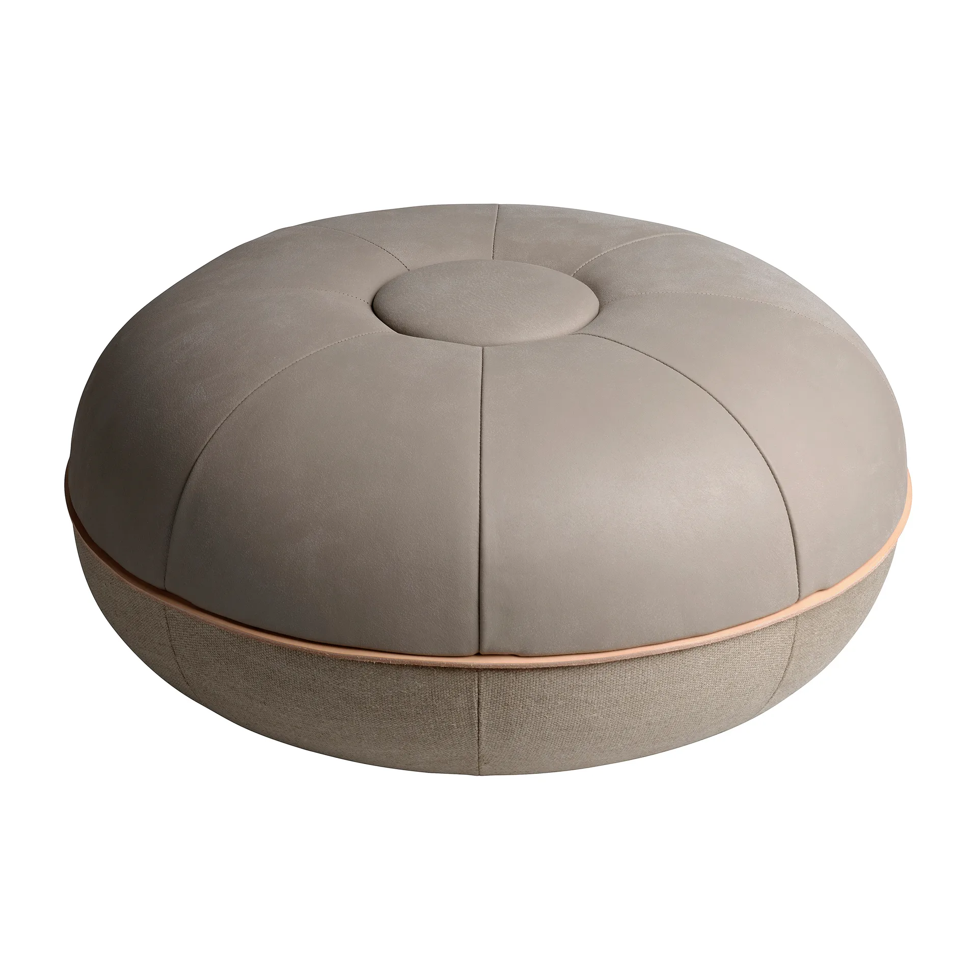 Asiento puff Pouf pequeño, Light grey Fritz Hansen