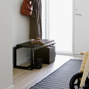 Banco Cutter 121 cm - Roble lacado en negro - Fritz Hansen