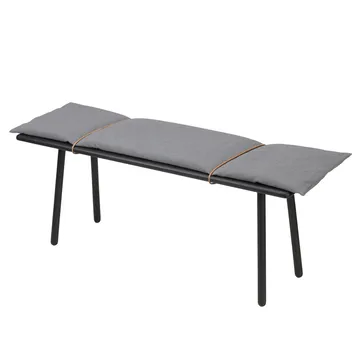Banco Georg - Roble lacado en negro - Fritz Hansen