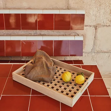 Bandeja Fionia 36x52 cm - roble - Fritz Hansen