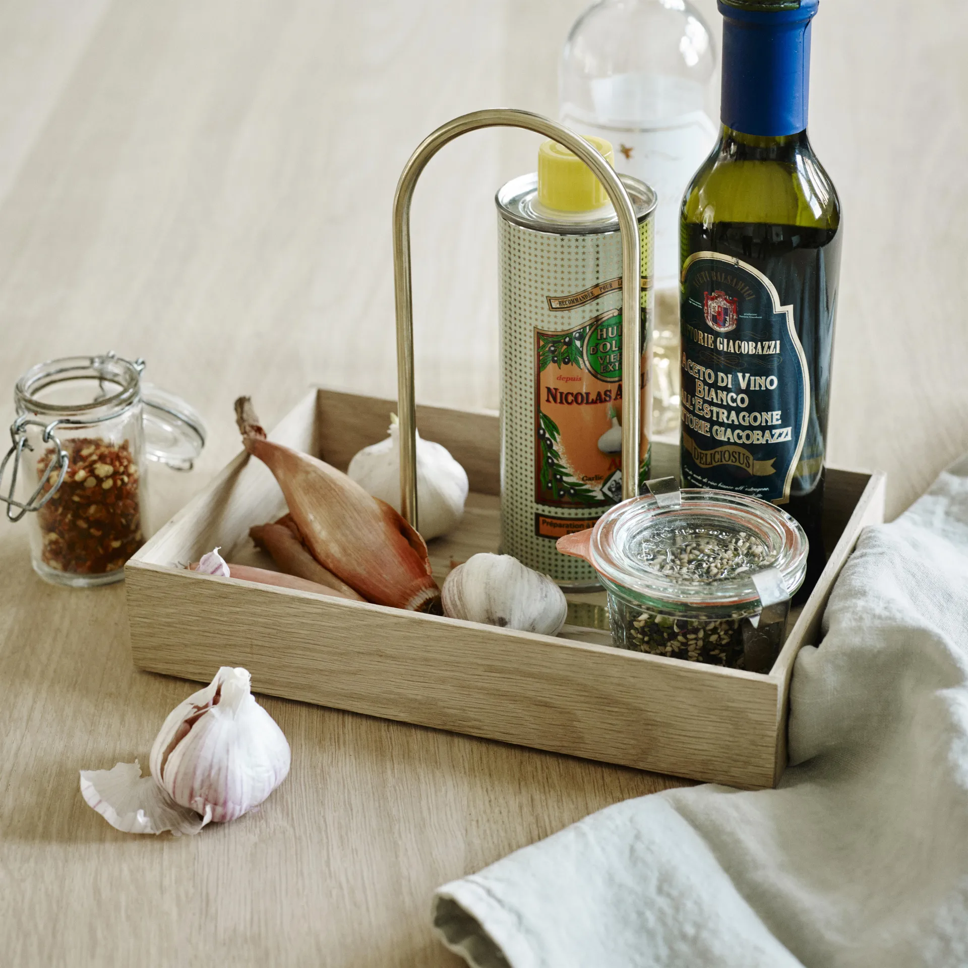 Caja Norr, roble Fritz Hansen