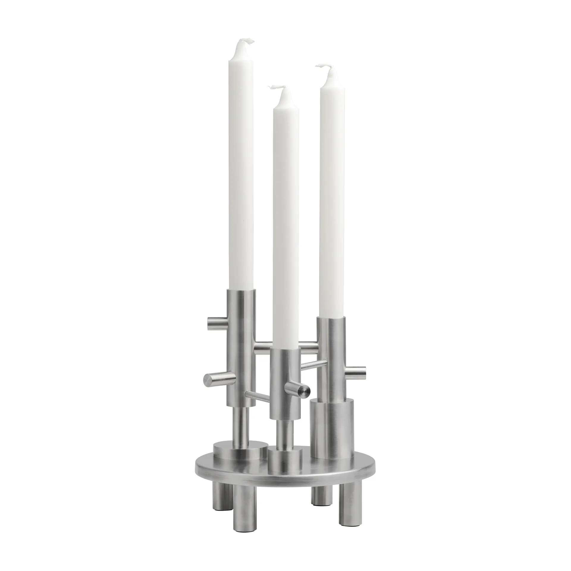 Candelabro Jaime Hayon grande, Stainless steel Fritz Hansen