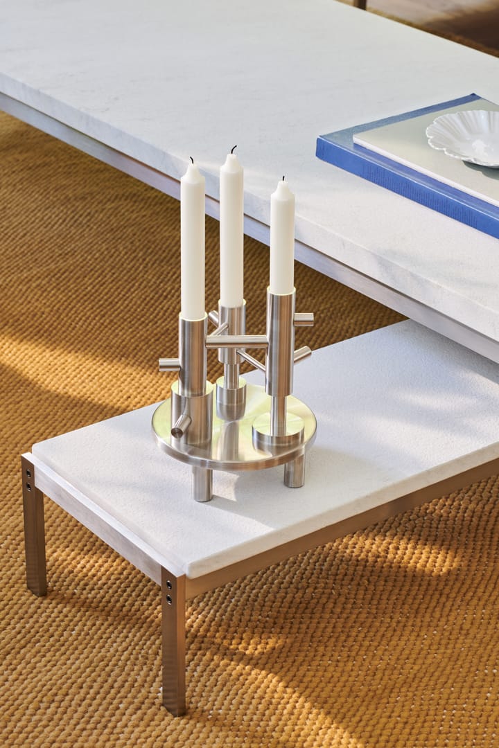 Candelabro Jaime Hayon grande, Stainless steel Fritz Hansen