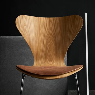 Cojín para silla Series 7 cuero - Brown - Fritz Hansen
