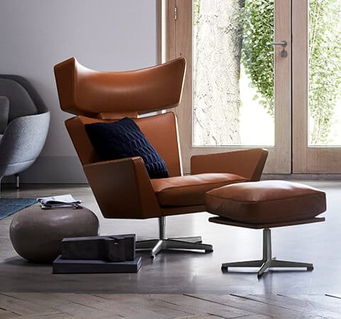 Cojín Trapez 50x50 cm, Midnight blue Fritz Hansen
