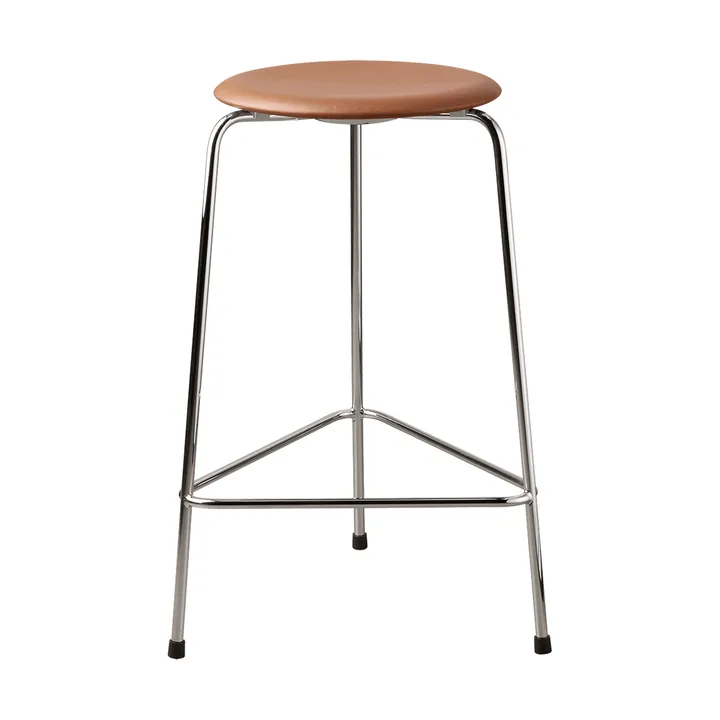High Dot counter stool 3 patas - Essential walnut-chrome - Fritz Hansen