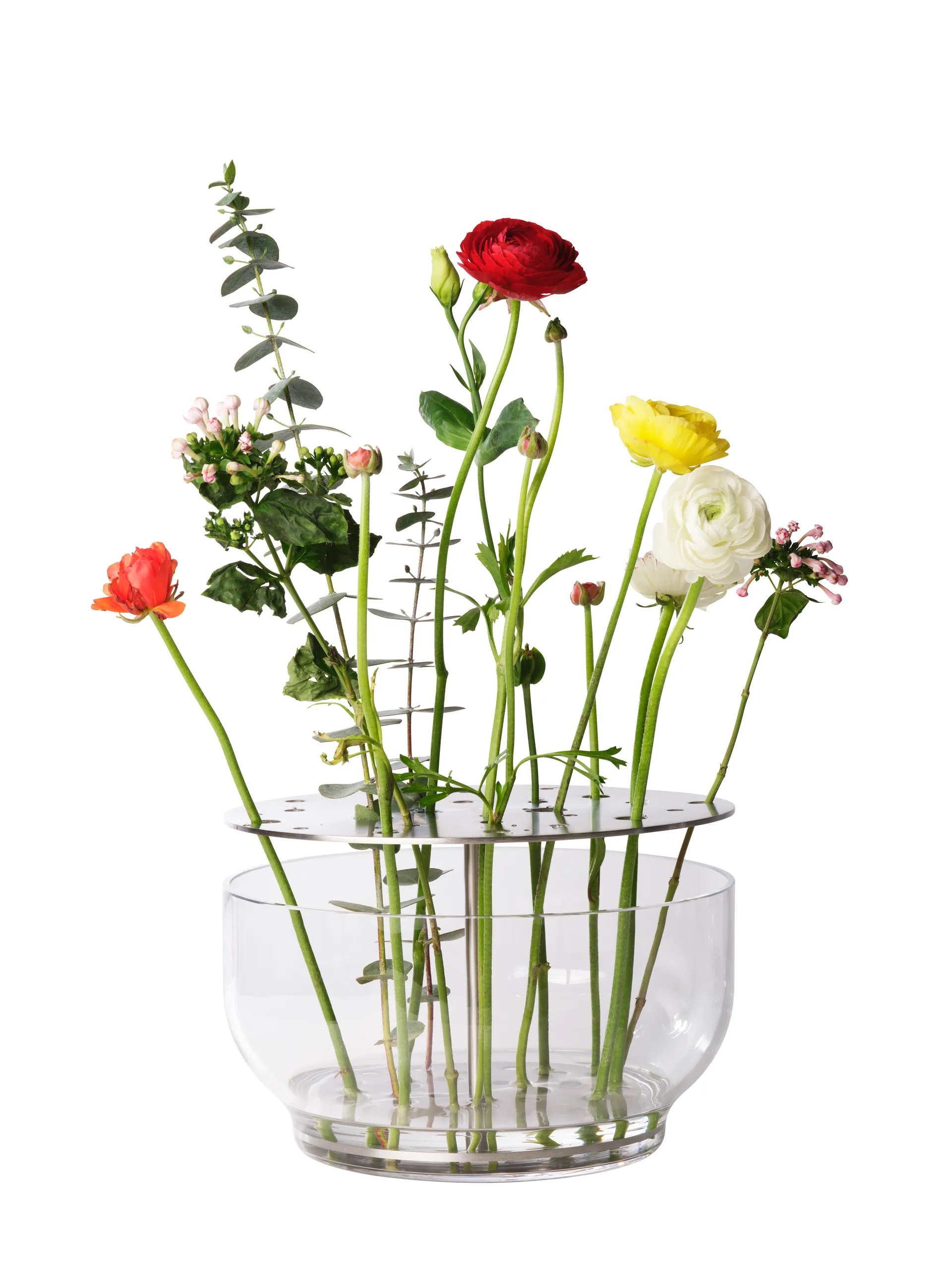 Jarrón Ikebana acero inoxidable, Large Fritz Hansen