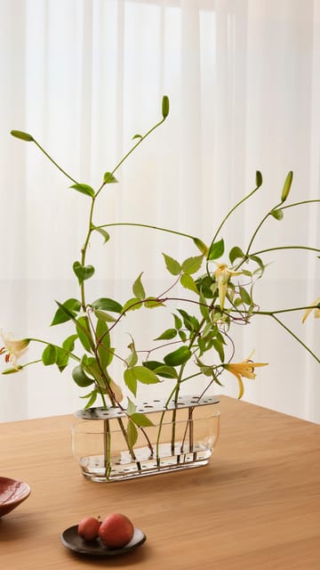 Jarrón Ikebana acero inoxidable - Long - Fritz Hansen