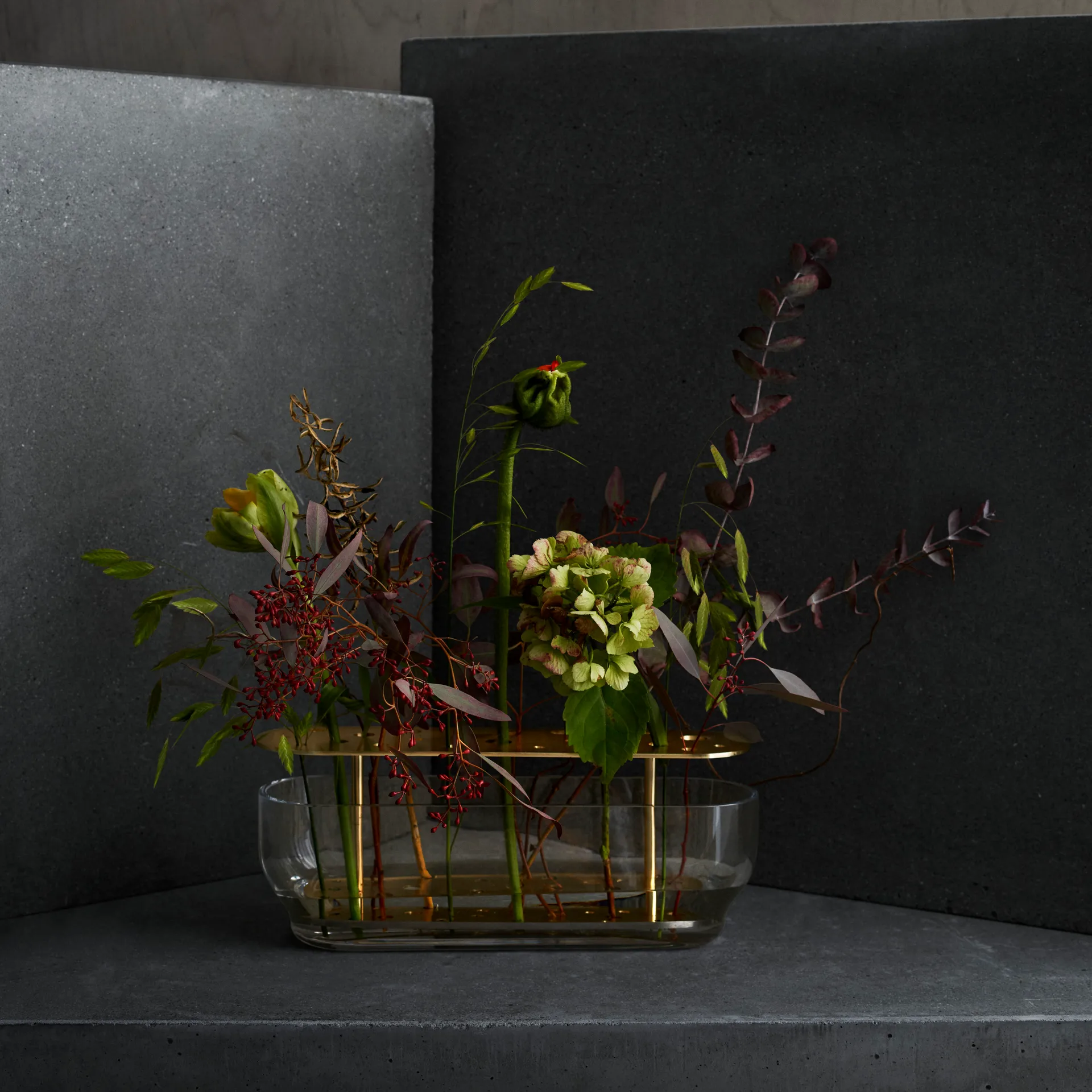 Jarrón Ikebana, Long Fritz Hansen