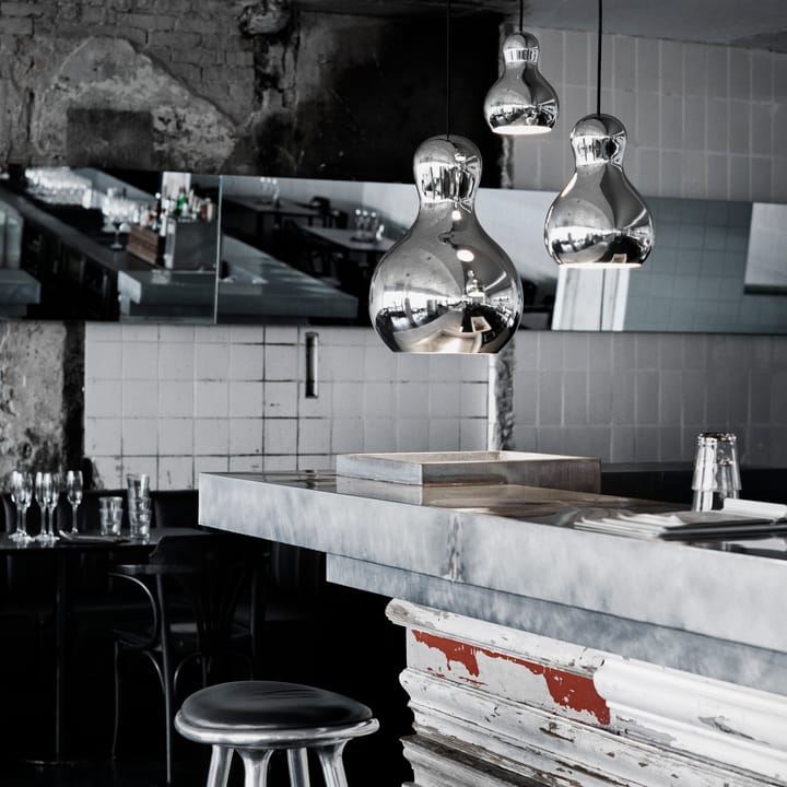 Lámpara colgante Calabash P3, Plata Fritz Hansen