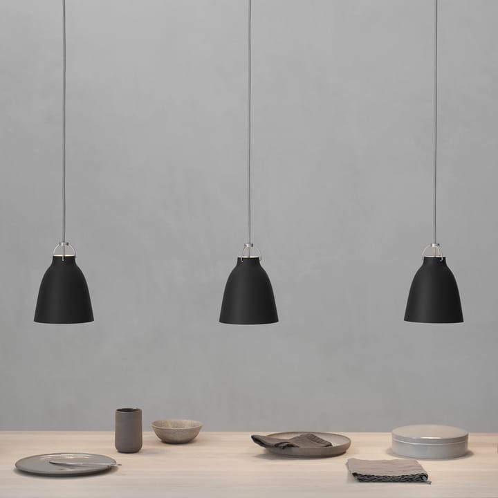 Lámpara colgante Caravaggio P1 mate, Black Fritz Hansen