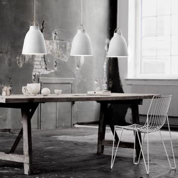 Lámpara colgante Caravaggio P2 mate - White - Fritz Hansen
