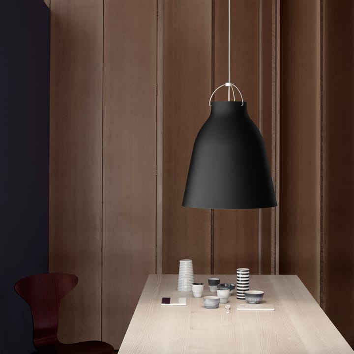 Lámpara colgante Caravaggio P3 mate, Black Fritz Hansen