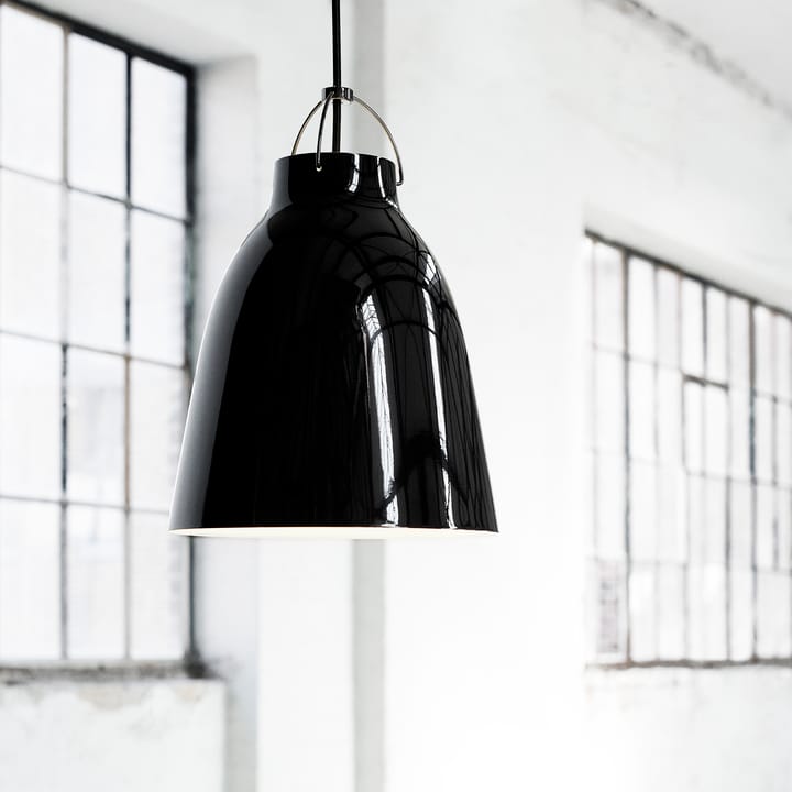 Lámpara colgante Caravaggio P3, negro-negro Fritz Hansen