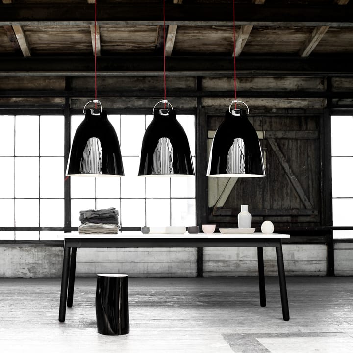 Lámpara colgante Caravaggio P4 - negro - Fritz Hansen