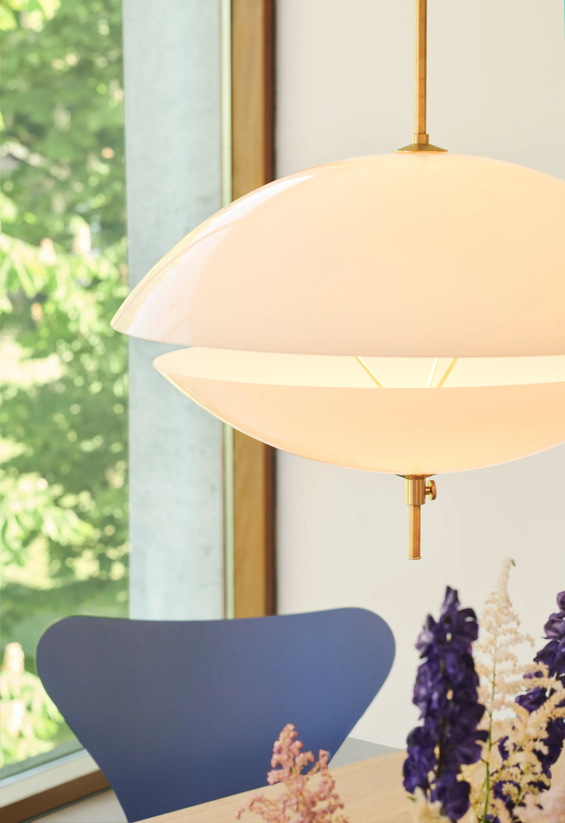Lámpara colgante Clam, Ø44 cm Fritz Hansen