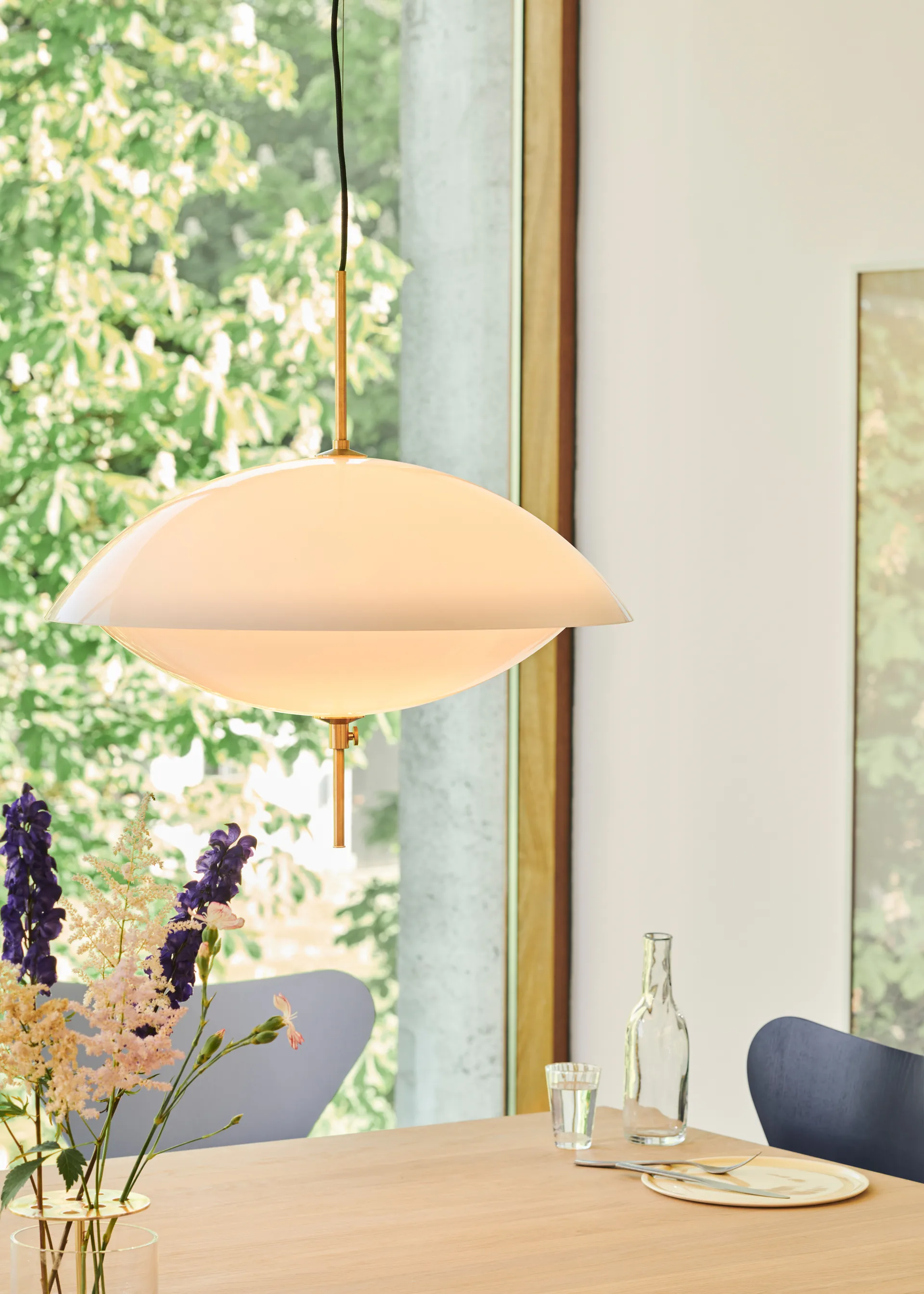 Lámpara colgante Clam, Ø44 cm Fritz Hansen