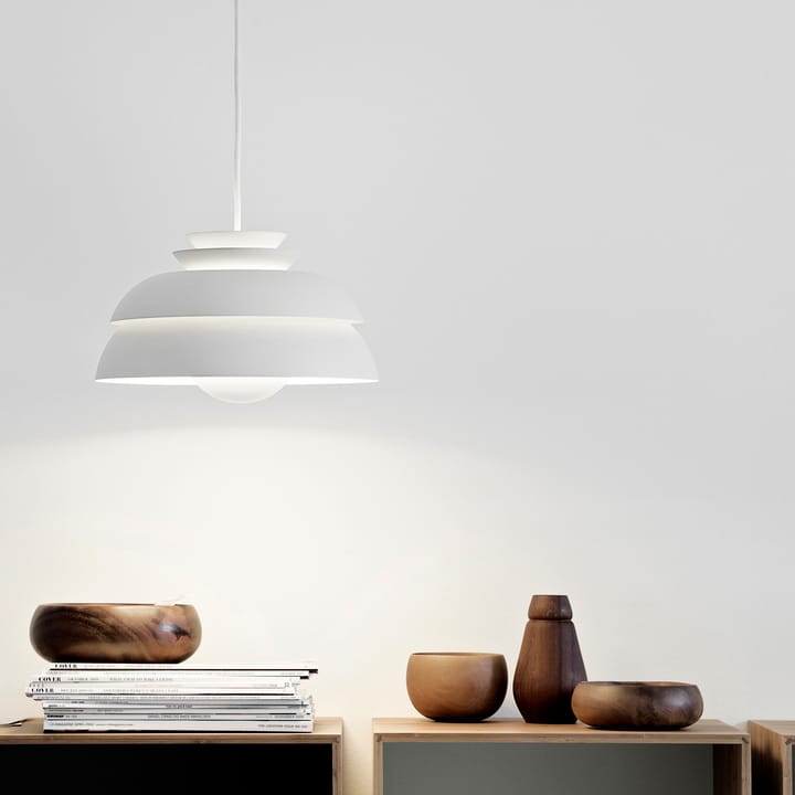 Lámpara colgante Concert blanco, P1 Fritz Hansen