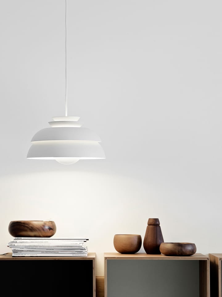 Lámpara colgante Concert blanco, P1 Fritz Hansen