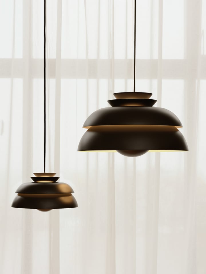 Lámpara colgante Concert negro, P1 Fritz Hansen
