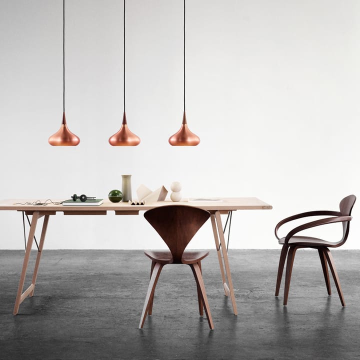 Lámpara colgante Orient P1, Cobre lacado transparente Fritz Hansen