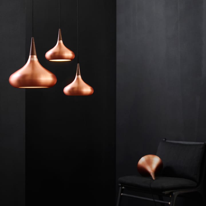 Lámpara colgante Orient P1, Cobre lacado transparente Fritz Hansen