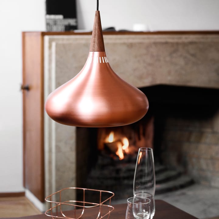 Lámpara colgante Orient P1, Cobre lacado transparente Fritz Hansen