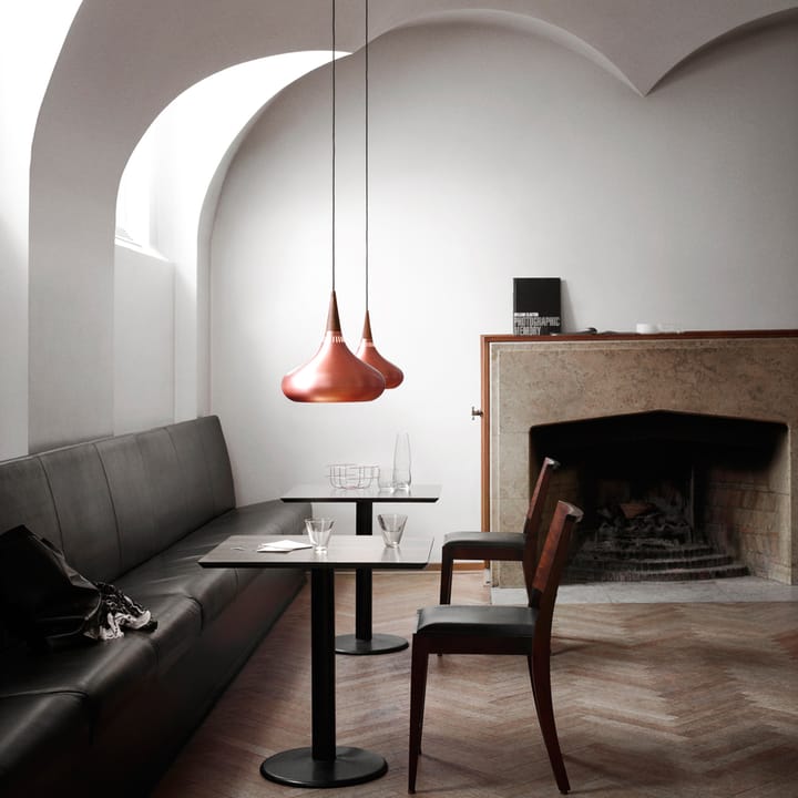 Lámpara colgante Orient P2, Aluminio lacado transparente Fritz Hansen