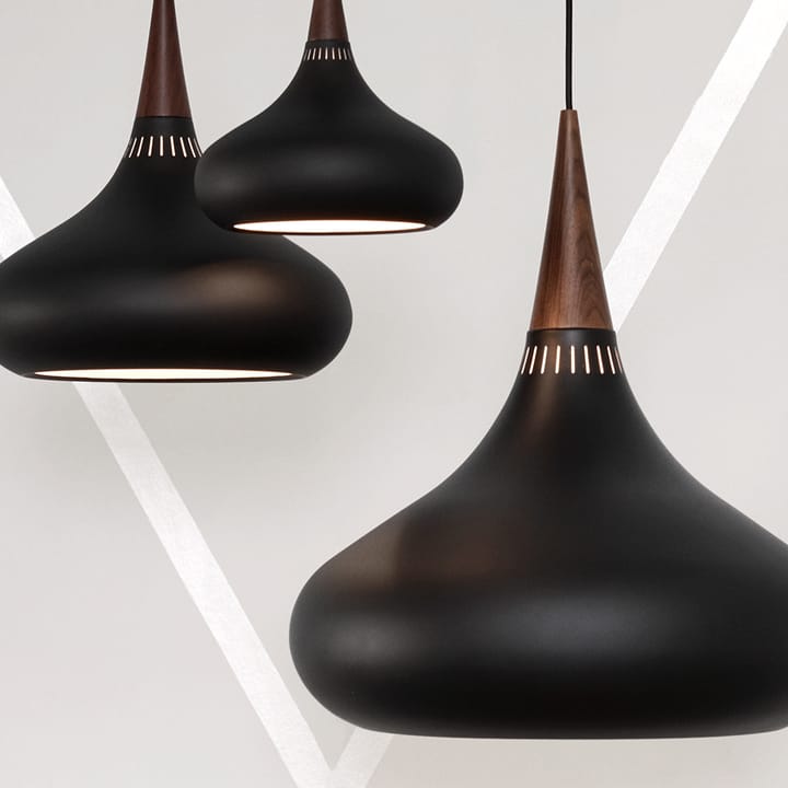 Lámpara colgante Orient P2, Negro Fritz Hansen
