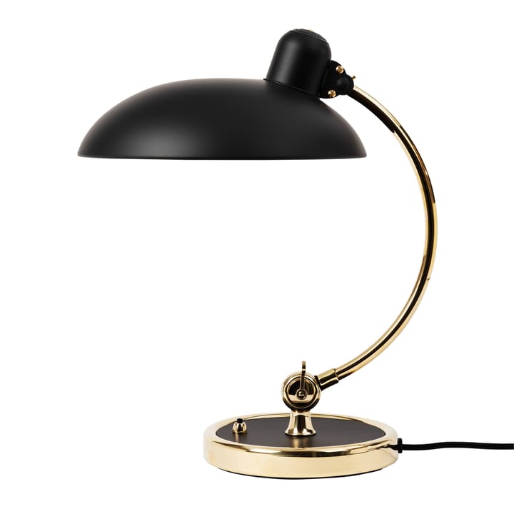Lámpara de mesa Kaiser Idell 6631-T Luxus latón - negro mate - Fritz Hansen