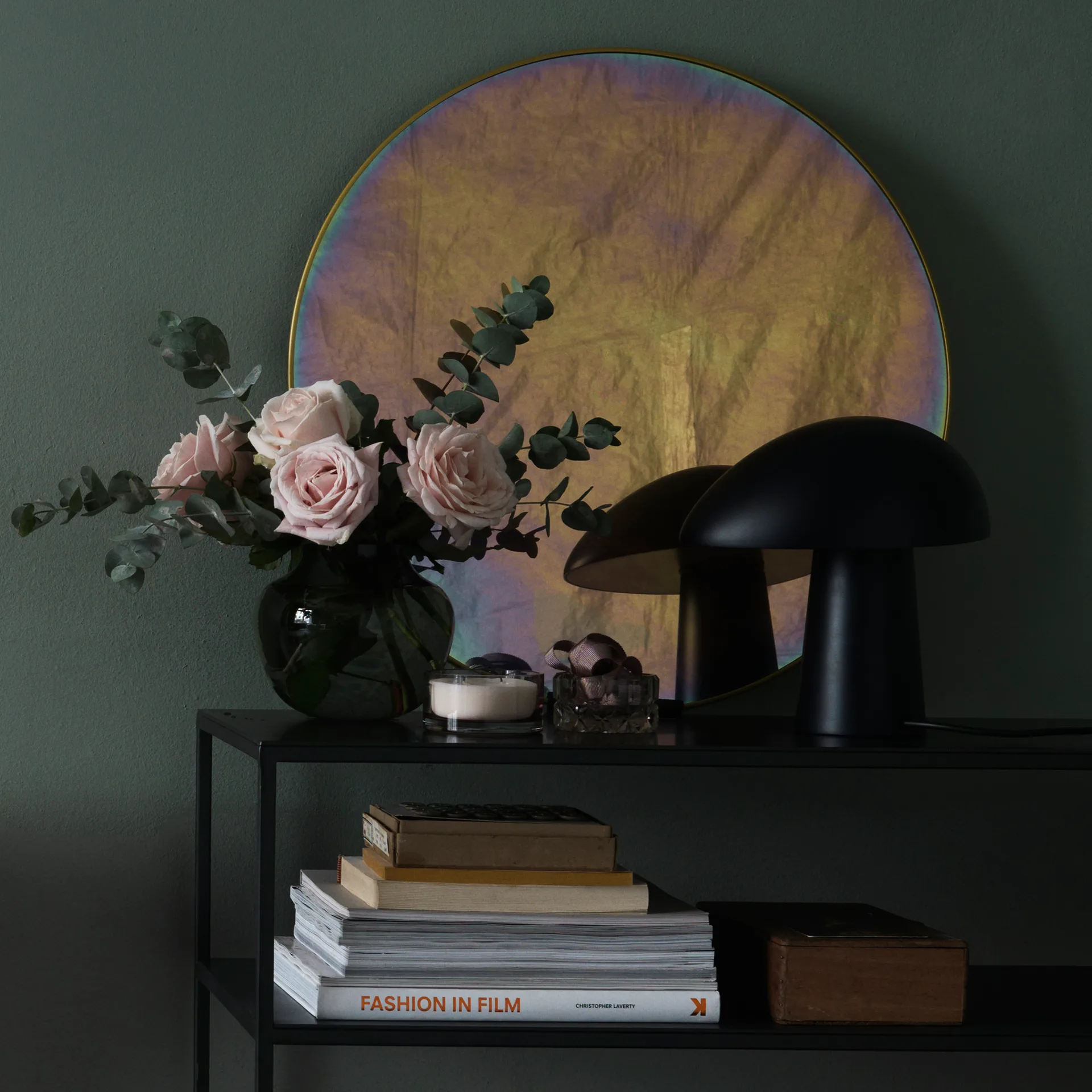 Lámpara de mesa Night Owl, Midnight blue Fritz Hansen