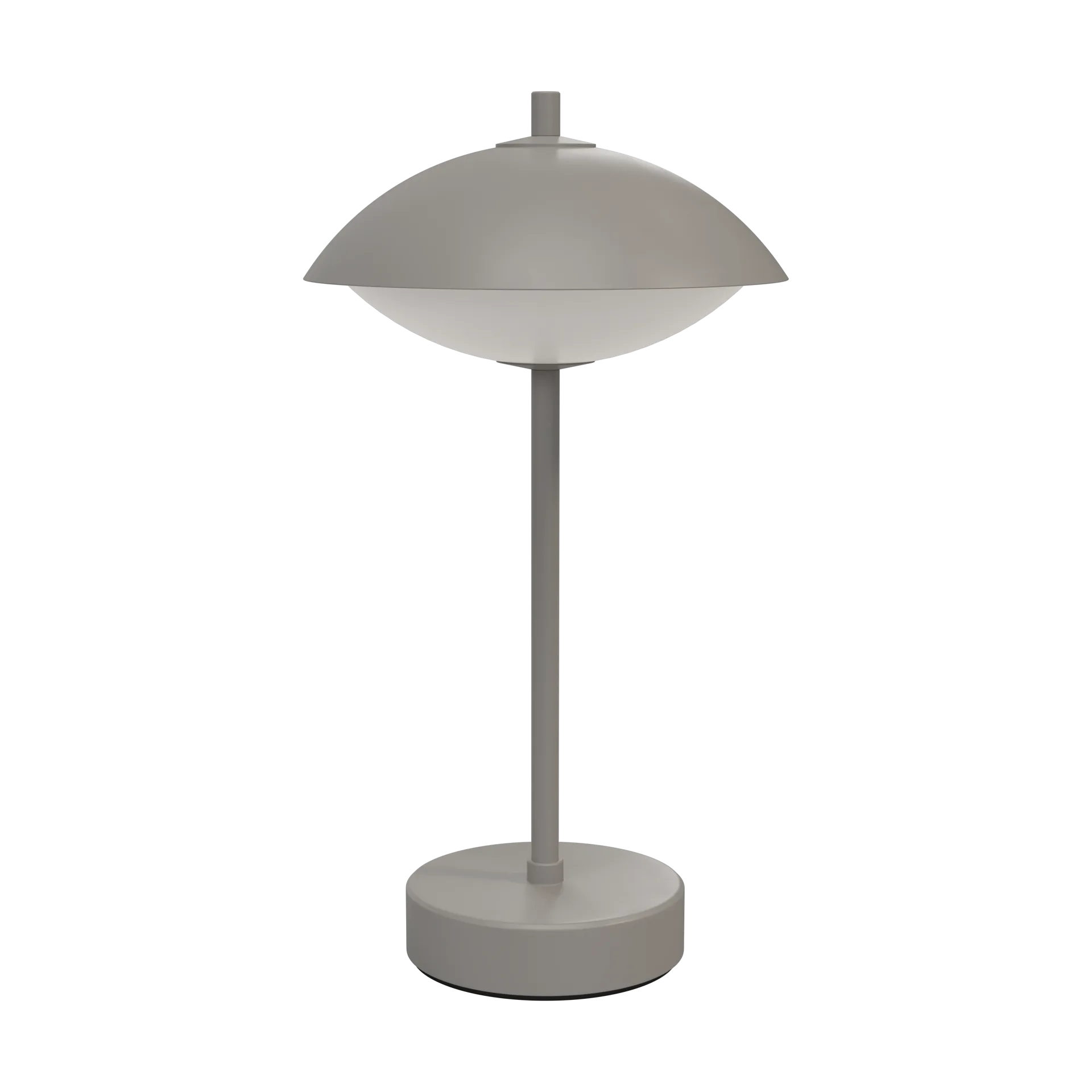 Lámpara de mesa portátil Clam 31 cm, Nine grey Fritz Hansen
