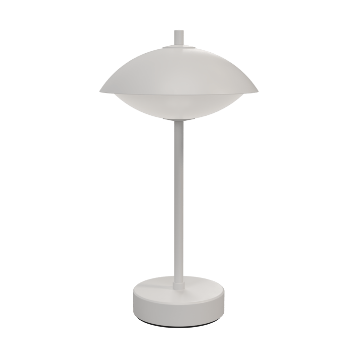 Lámpara de mesa portátil Clam 31 cm - White - Fritz Hansen