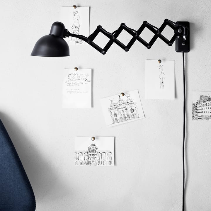 Lámpara de pared Kaiser Idell 6718-W, Matt black Fritz Hansen