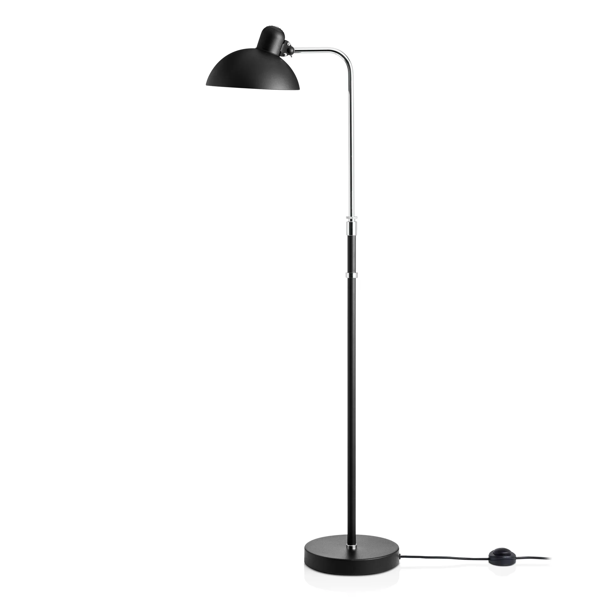 Lámpara de pie Kaiser Idell 6580-f Luxus, Matt black Fritz Hansen