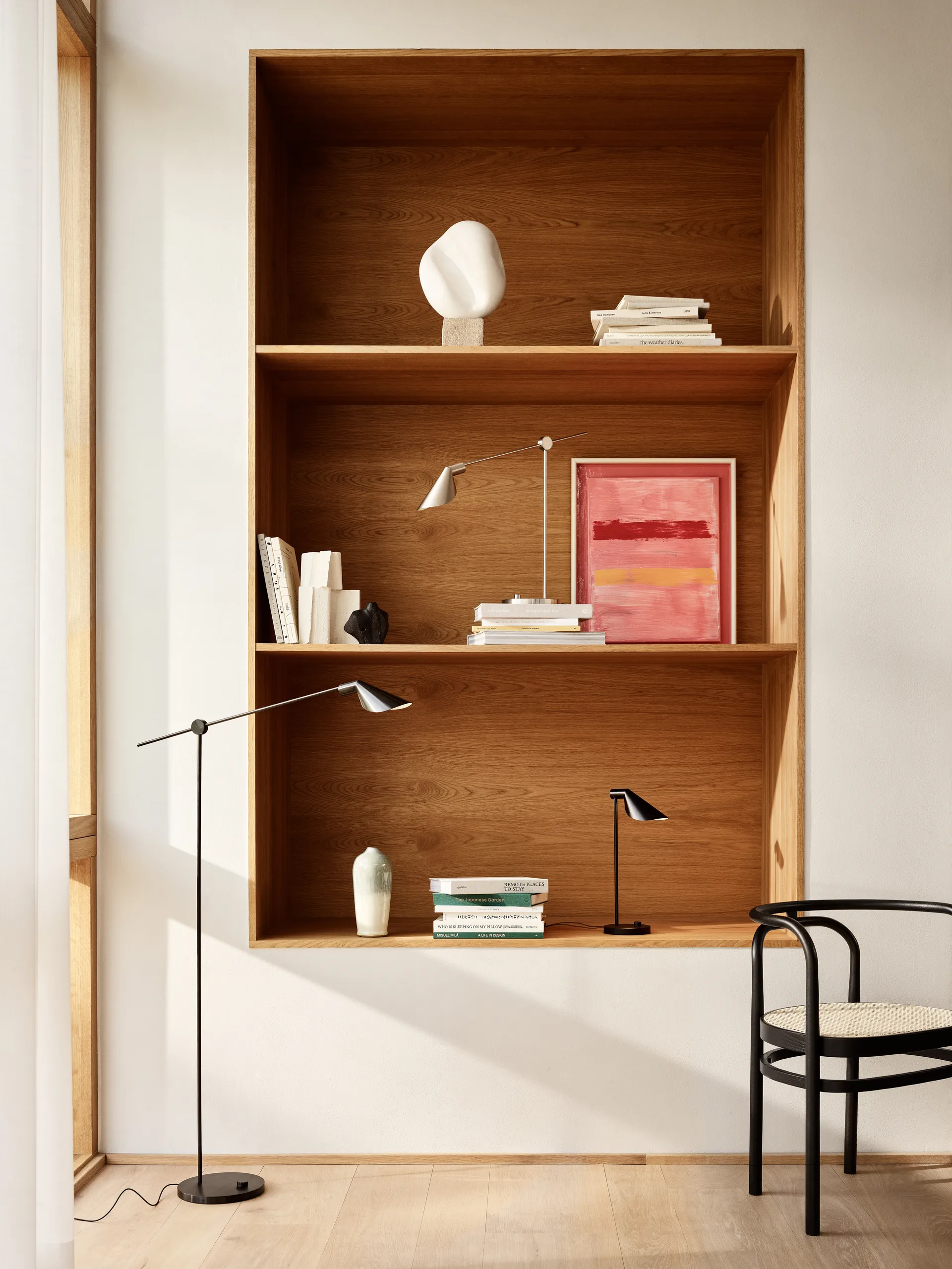 Lámpara de pie MS011, Black Fritz Hansen