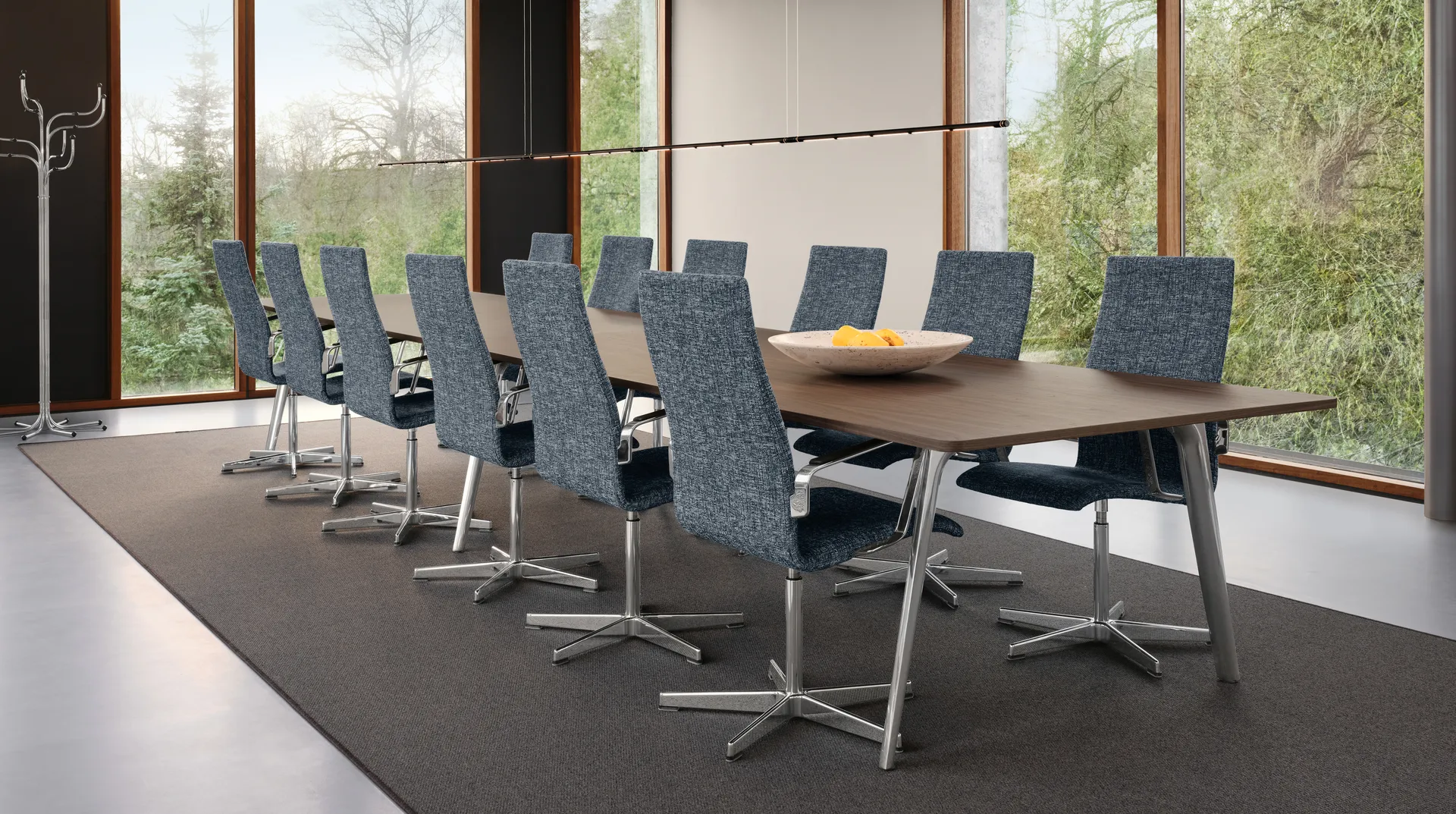 Lámpara de techo OneLine, Negro Fritz Hansen