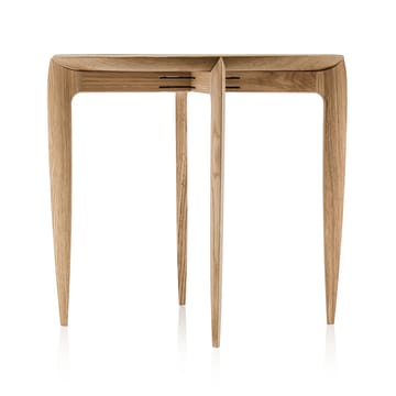 Mesa con bandeja Foldable Ø 45 cm - Roble - Fritz Hansen