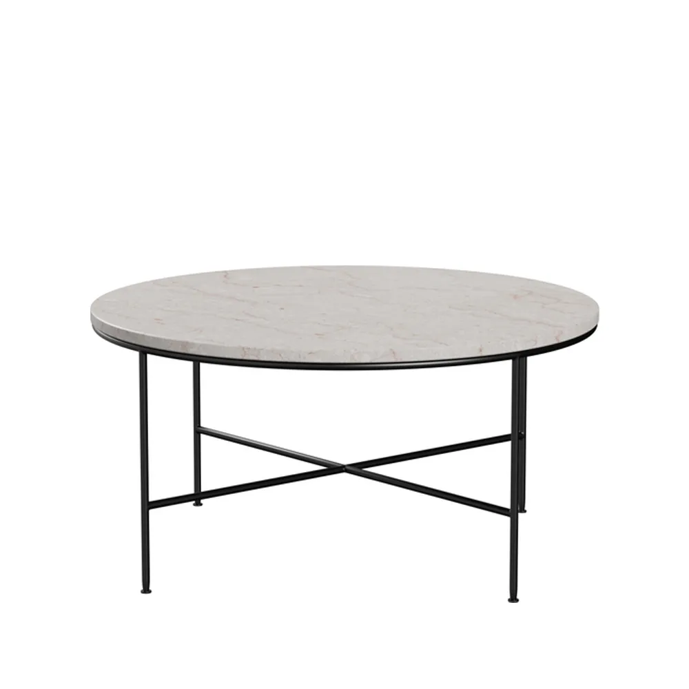 Mesa de centro Planner MC300 , Mármol crema-negro Fritz Hansen