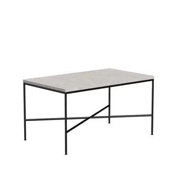 Mesa de centro Planner MC300  - Mármol crema-negro - Fritz Hansen