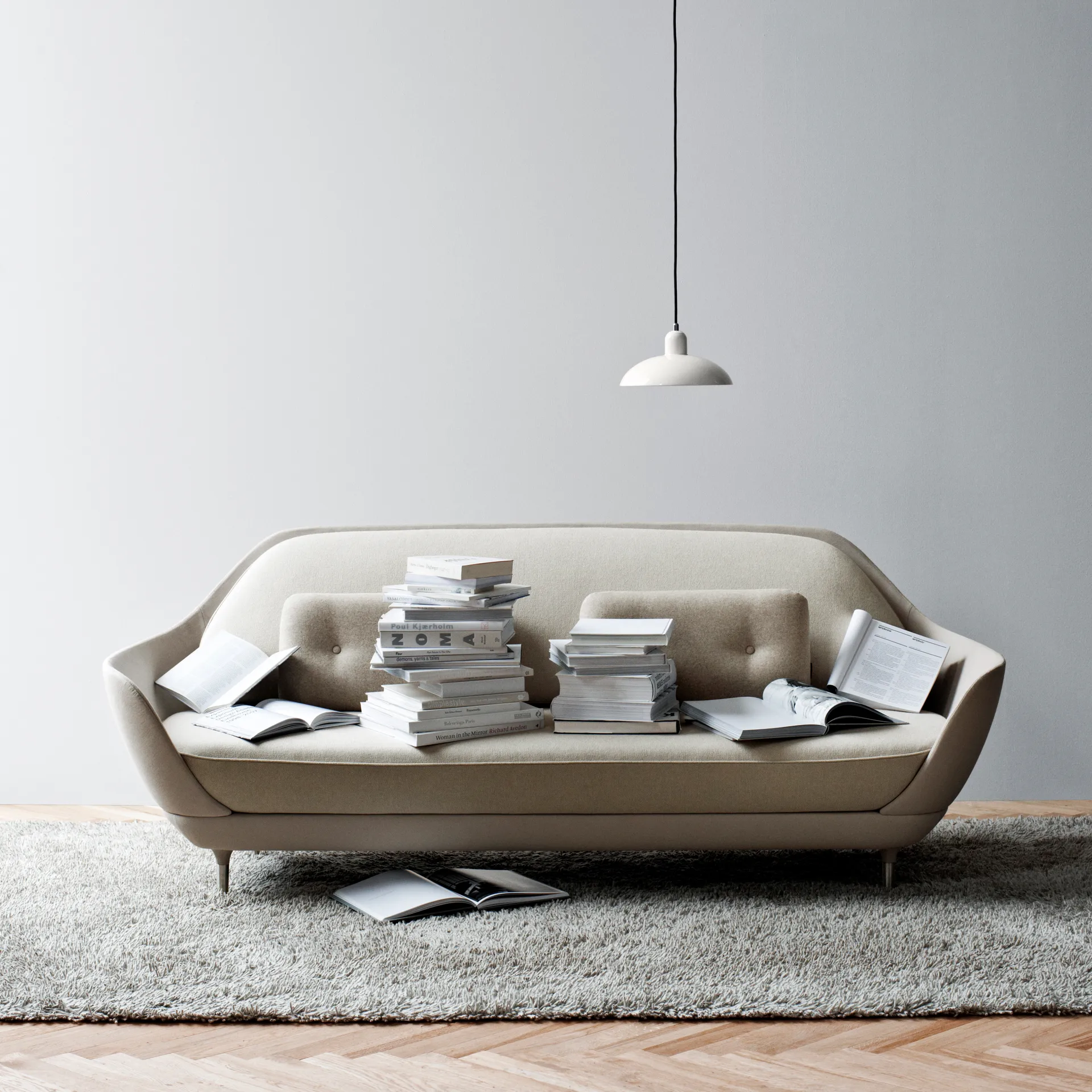 Péndulo Kaiser Idell 6631-P, White Fritz Hansen