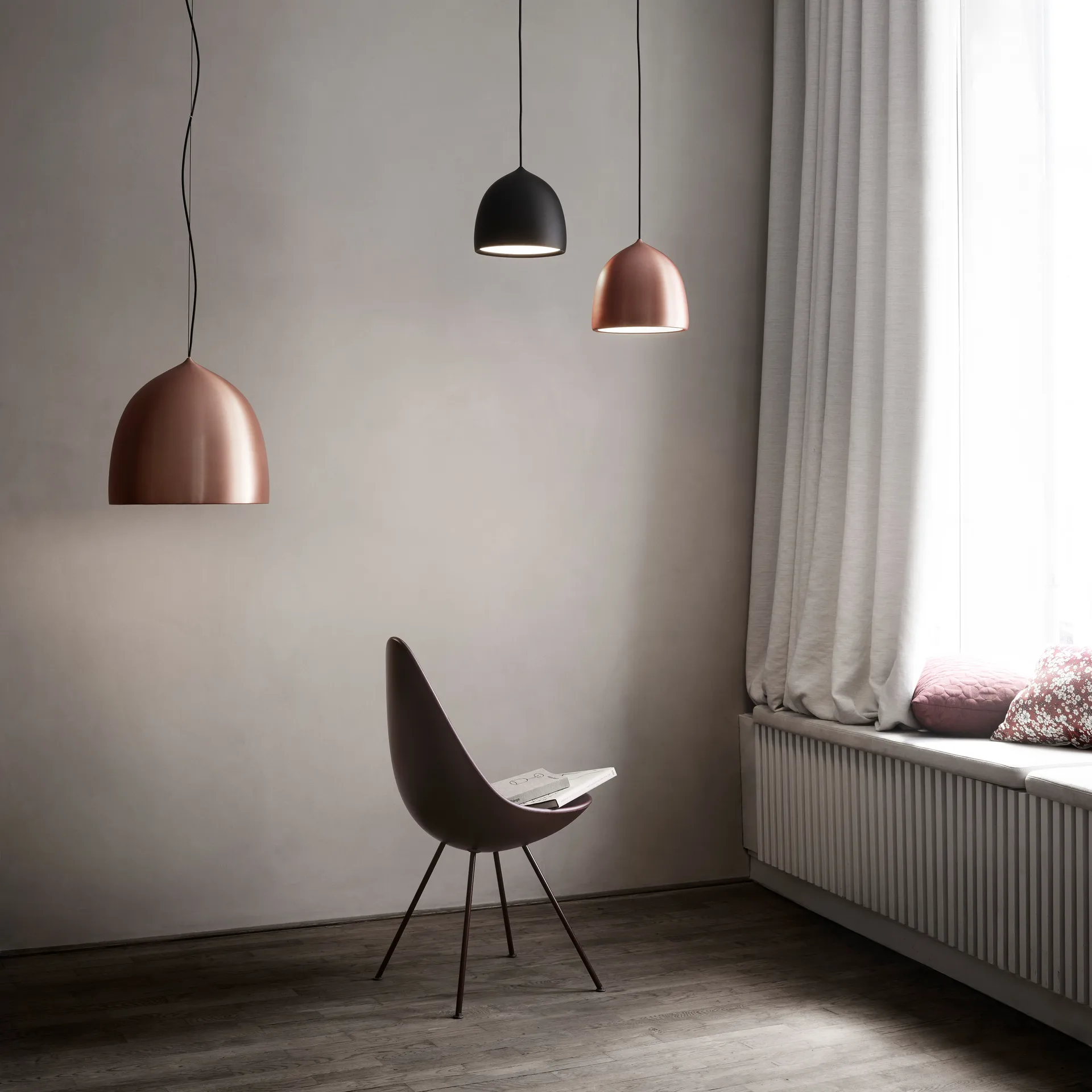 Péndulo Suspence P2, Copper Fritz Hansen