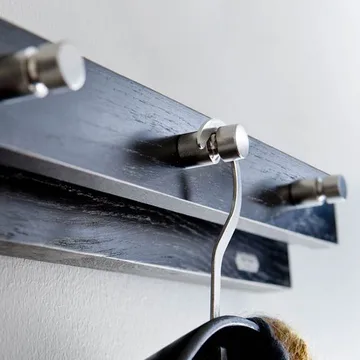 Perchero Cutter - Teca, 5 pomos - Fritz Hansen