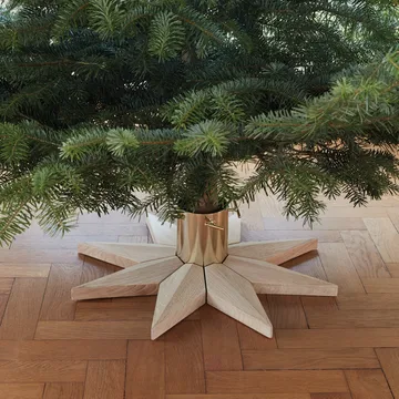 Pie para árbol de navidad Stella Ø50,5 cm - roble - Fritz Hansen