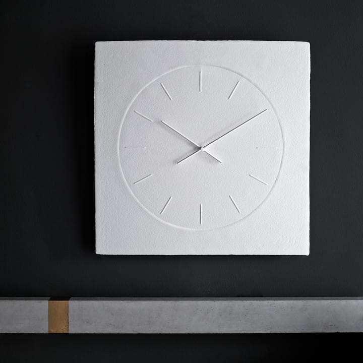 Reloj de pared Fritz Hansen 48x48 cm - blanco - Fritz Hansen