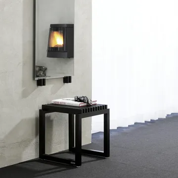 Taburete Cutter - roble lacado negro - Fritz Hansen