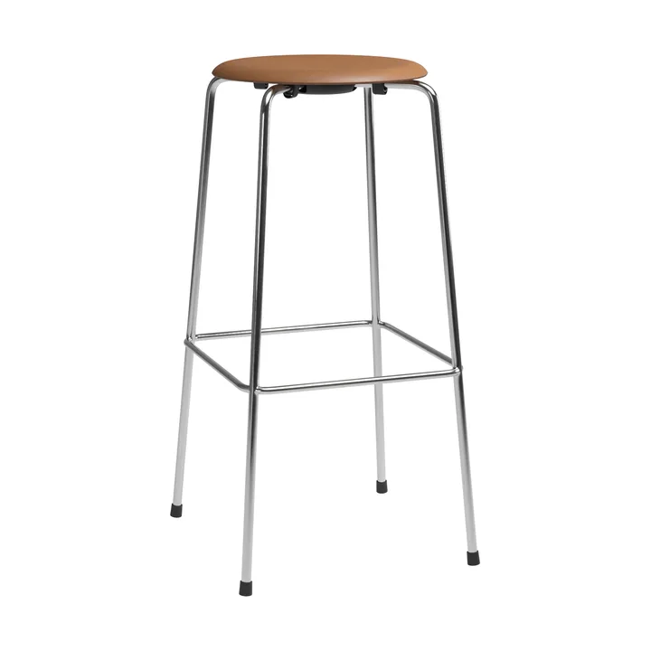 Taburete de bar High Dot - Essential walnut-chrome - Fritz Hansen