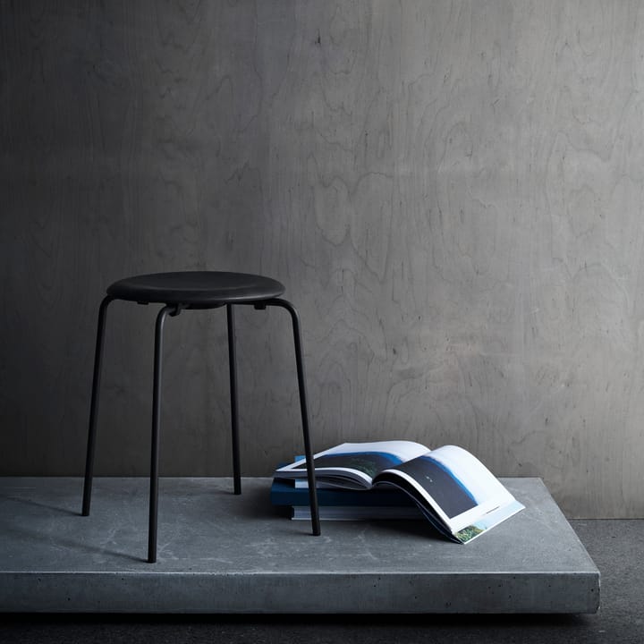 Taburete Dot cuero, Cowboy black Fritz Hansen
