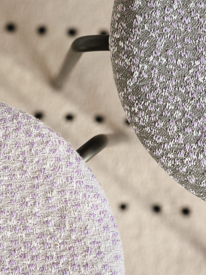 Taburete Dot tela, White-purple Fritz Hansen