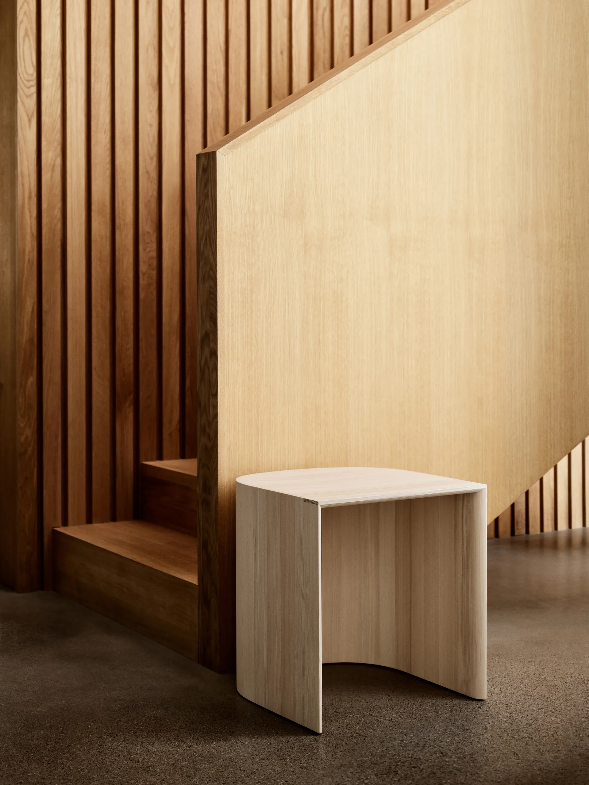 Taburete Taburet/mesita auxiliar, Pino aceitado Fritz Hansen